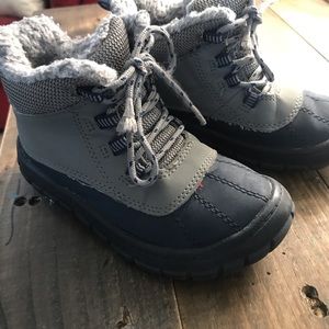 Faded Glory Toddler Boy Fur boots Size 10